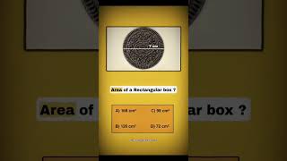 Area of rectangular box? #shorts#maths #gk #quiz #games #viral #ytshorts #trending #challenge