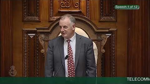 Telecommunications (New Regulatory Framework) Amendment Bill - Third Reading - Video 1