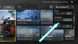 How to turn off/turn on auto matching and how to play 1v4/ 1v2 in classic mode after Update | TMYT screenshot 3