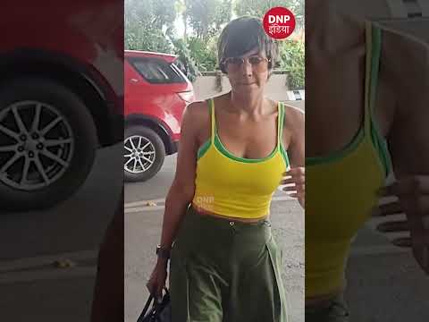 Mandira Bedi flaunts her casual look as she is spotted outside the airport|| DNP INDIA