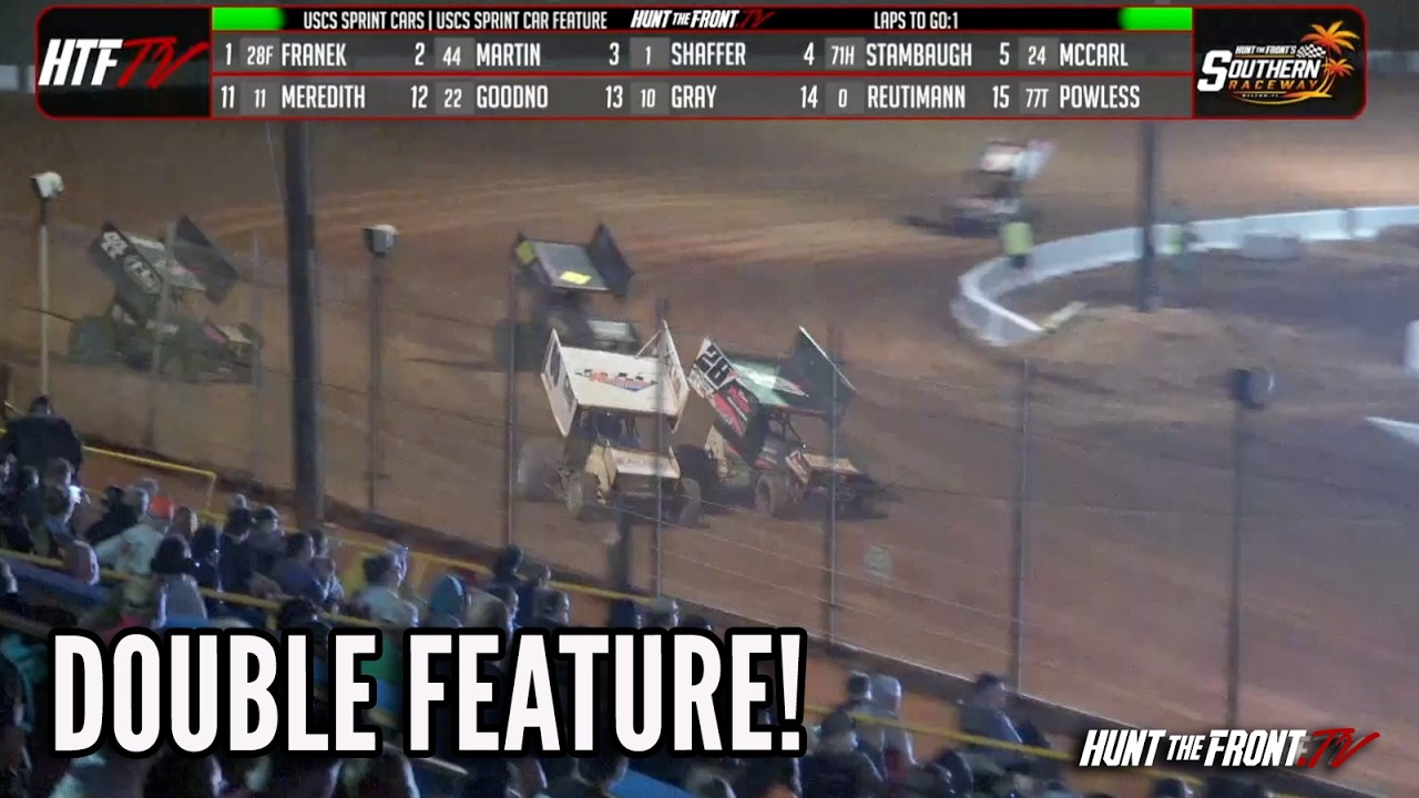 Highlights & Interviews | Sprint Cars & Modifieds at Southern Raceway's Winter Nationals Opener