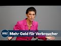 CORONA-KONJUNKTURPAKET: Sahra Wagenknecht kritisiert Maßnahmen der Bundesregierung