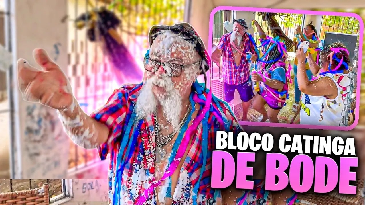 O BLOCO CATINGA DE BODE FOI NO SÍTIO VISITAR LUIZ DO SOM 🤣🤣🤣