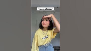 People with glasses be like