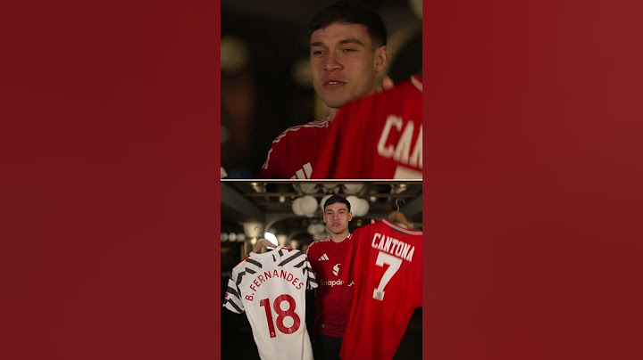 Sorry Bruno | Manuel Ugarte picks between legendary Man United kits!