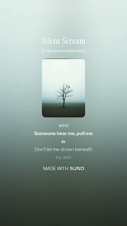 🔊 Silent Scream - NotesfromWithinOfficial | Official Audio 🔊