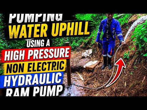 PUMPING WATER UPHILL. HIGH PRESSURE NON ELECTRIC /Fuel HYDRAULIC RAM PUMP.. 🙌 TIMBOLOA BARINGO COUNT