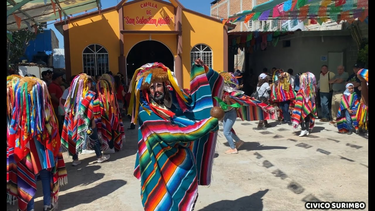 SAN SEBASTIAN MARTIR 2024, PARACHICOS SUCHIAPA, CHIAPAS. 18/01