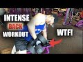 INTENSE BACK WORKOUT AT PLANET FITNESS (YES PLANET FITNESS)