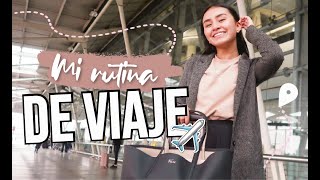 MI RUTINA DE VIAJE! Todo lo que hago en un vuelo largo - Sophie Giraldo