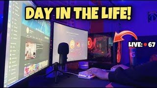 The Day In A Life Of A High School Streamer!