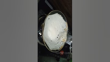 Easy breakfast, Appam with coconut milk & coconut chutney #shorts