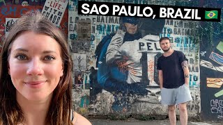 SÃO PAULO STREET ART AND BRAZILIAN FOOD TOUR 🇧🇷 DAILY TRAVEL VLOG BRAZIL | COVID 19