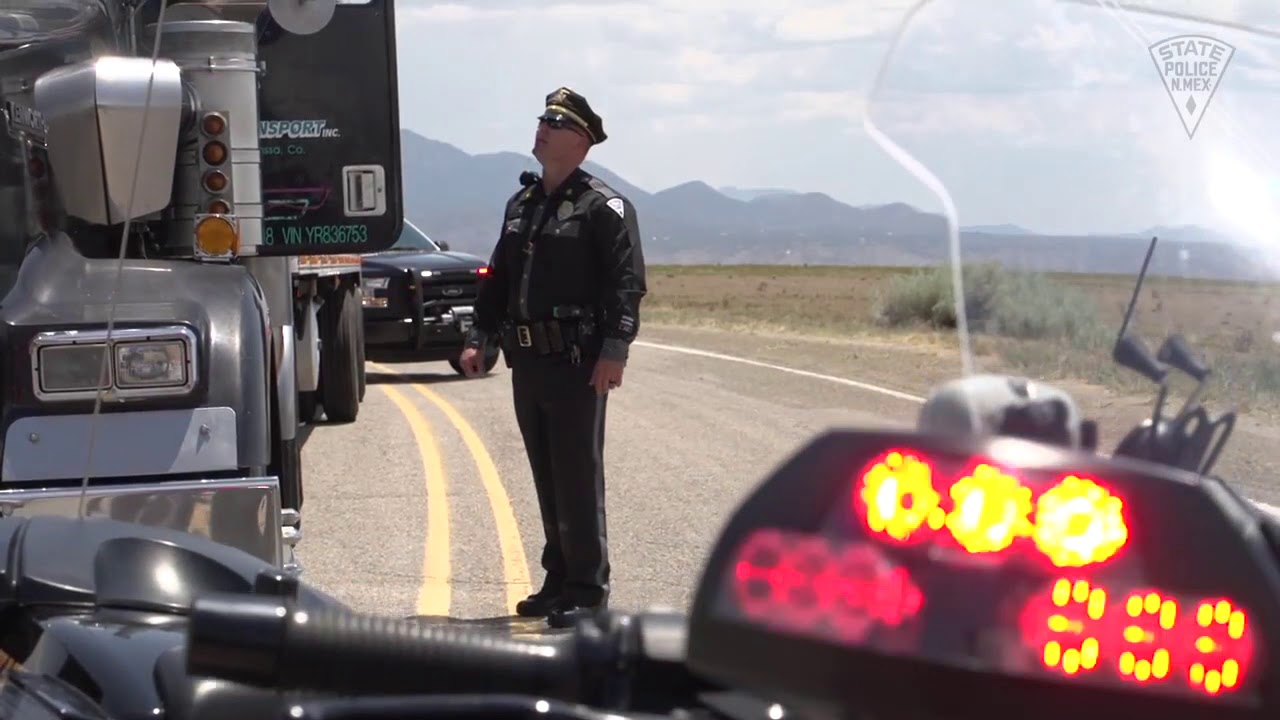 Commercial Motor Vehicle Enforcement New Mexico State Police YouTube