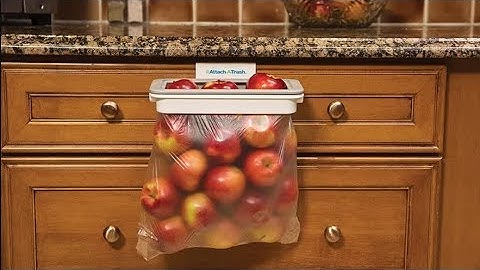 Attach-A-Trash The Hanging Trash Bag Holder