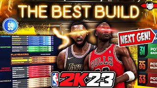 THE BEST BUILD IN NBA 2K23 - MAX DUNKING, DRIBBLING and 3PT DEMIGOD GUARD BUILD