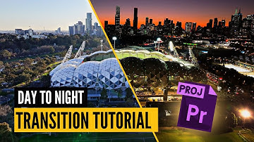 Day To Night Drone Waypoint Transition + Step-by-step Premiere Pro Process