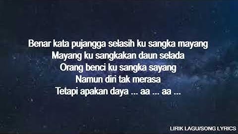 SONIA   BENCI KU SANGKA SAYANG Lirik