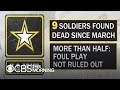 Army base Fort Hood under scrutiny after string of deaths