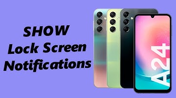 Cara Menampilkan Notifikasi di Layar Terkunci Samsung Galaxy A24