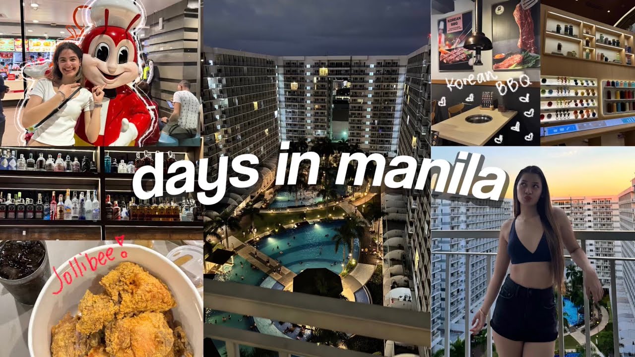 days in manila 🇵🇭 | airbnb, jollibee, makati nights & sponty kbbq