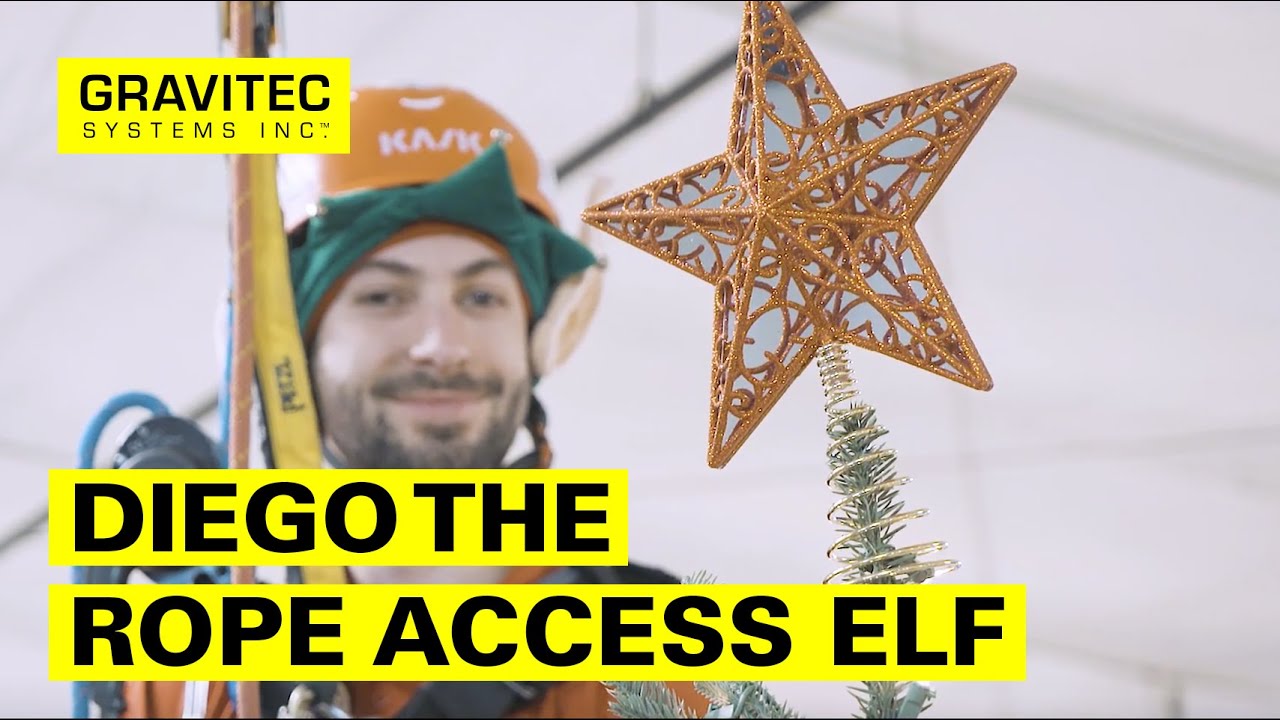 Elf Rope Diego The Rope Access Elf - YouTube