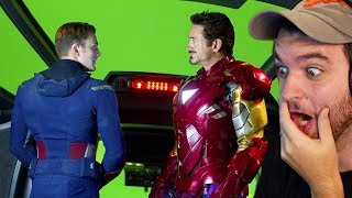 Reacting To AVENGERS: ENDGAME BLOOPERS!