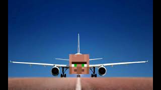 Minecrafta Iedzīvotājs - Lidmašīnas (Prāta Vētra Ai Cover Latviesu)