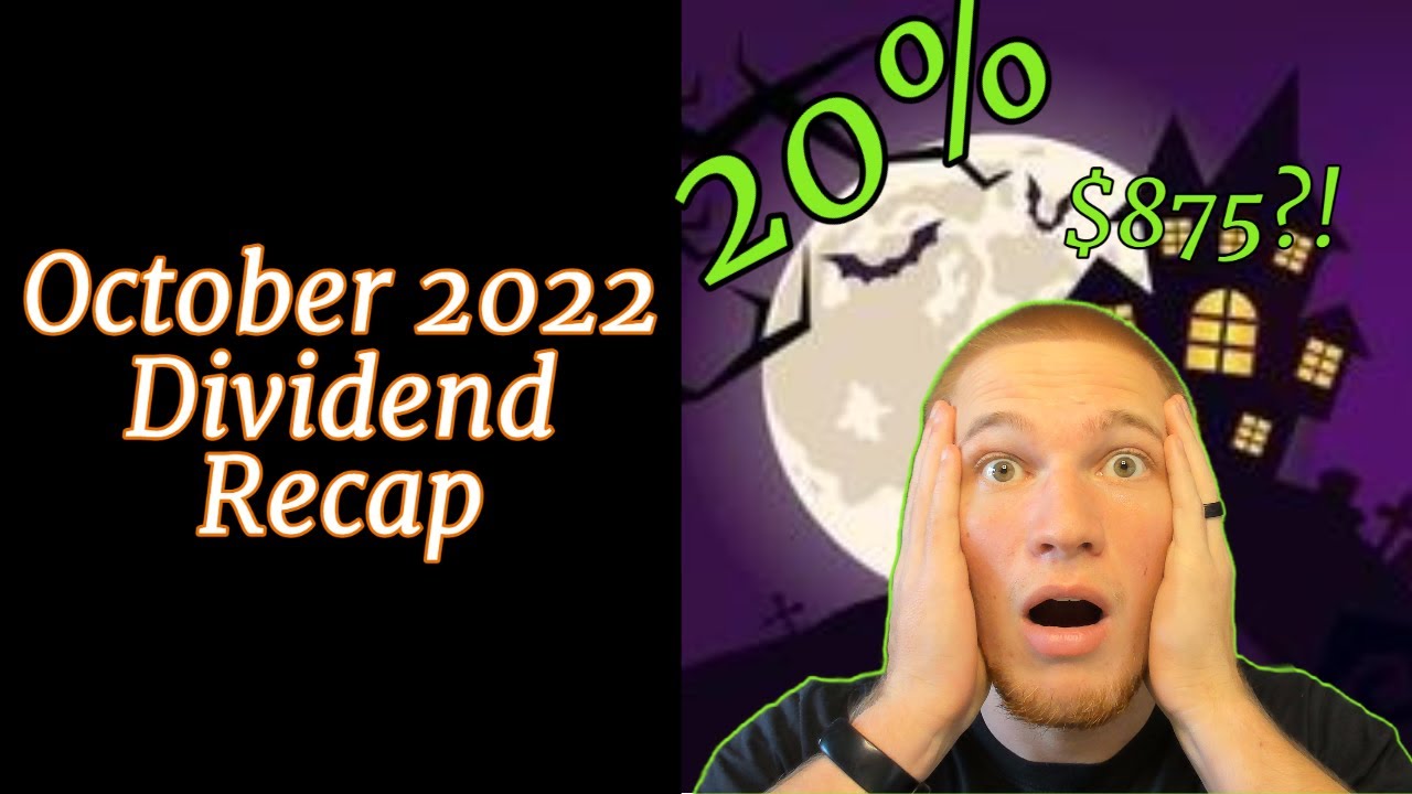 How Much I Made in Dividends in October | Dividend Recap