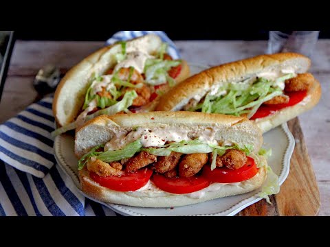 Shrimp Po Boy | Laura in the Kitchen