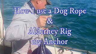 Small boats - How to use an Alderney Ring and a Dog Rope to anchor