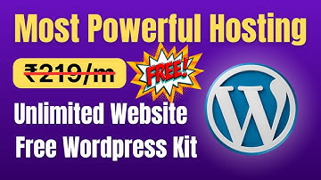 Wordpress Hosting in India || Best Wordpress Hosting 2024 || Free Wordpress Hosting