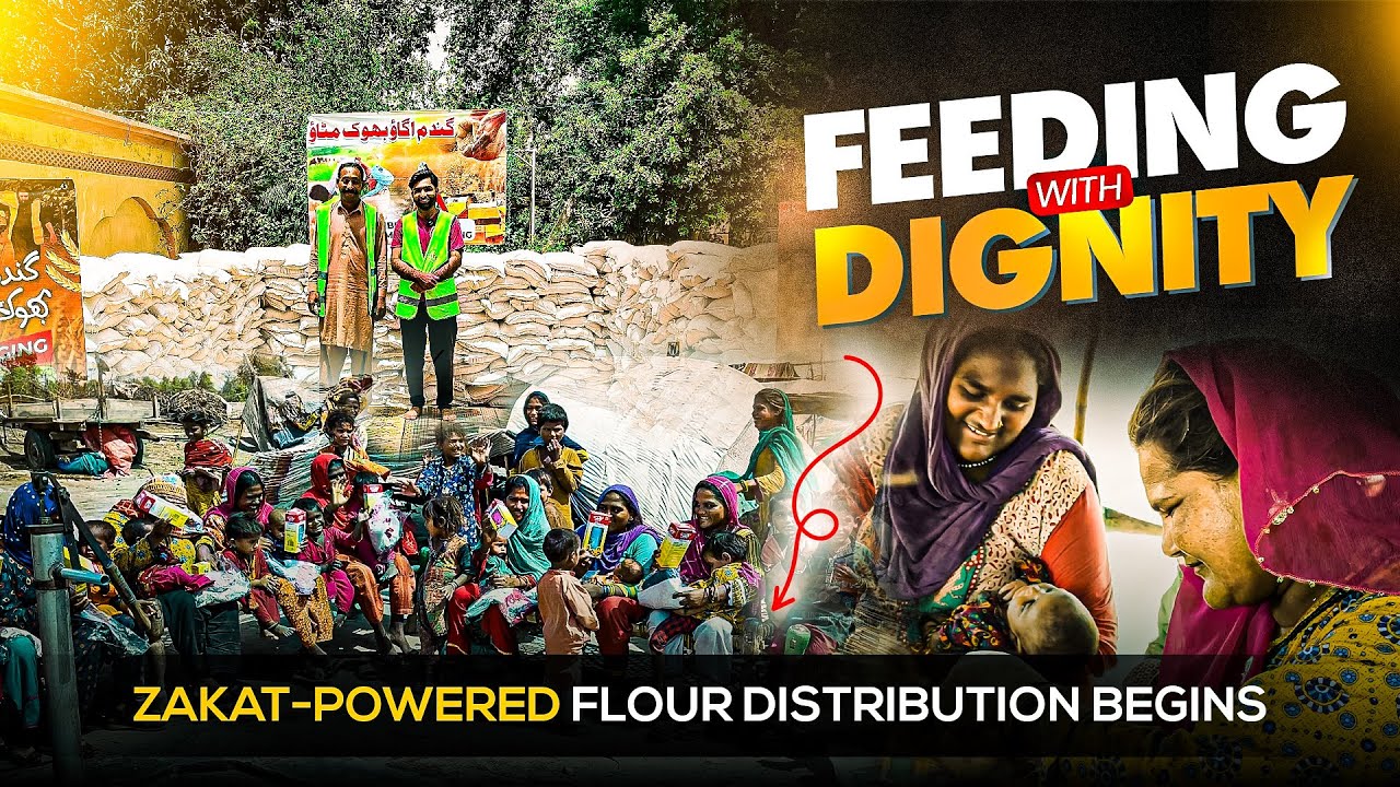 🍞Feeding With Dignity - Zakat-Powered Flour Distribution Begins.🌾 