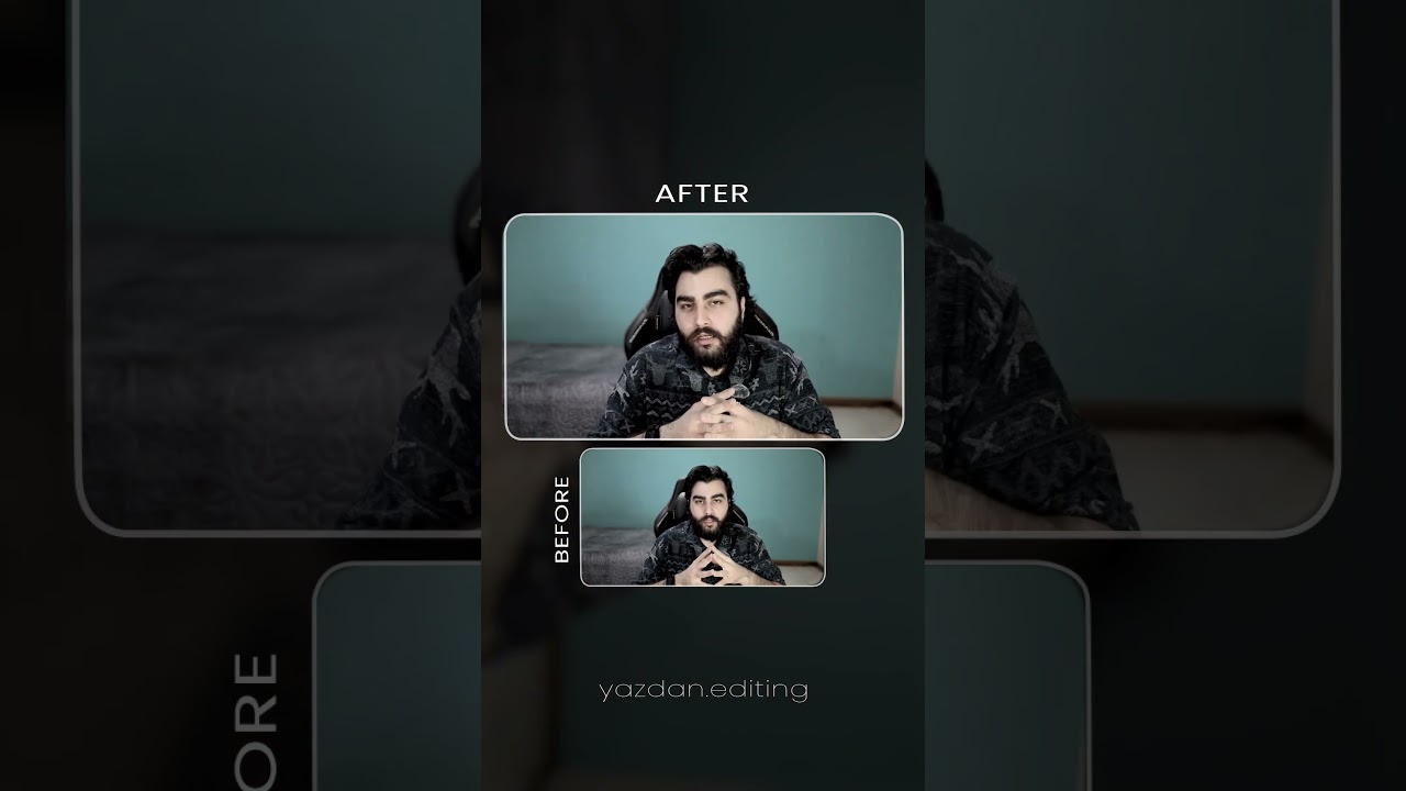 Insane video edit transformation! Before vs After