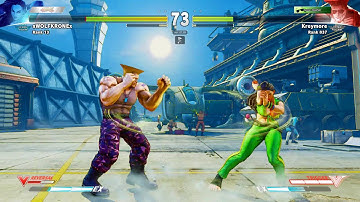 SFV~ Laura (xWOLFKRONEx) vs. Guile (Kreymore) HD