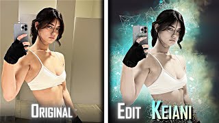Original vs Edit | Keiani (gym edit) #gym #gymmotivation