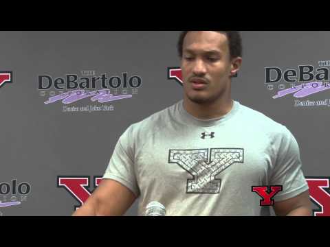 DE Derek Rivers Weekly Football Press Conference