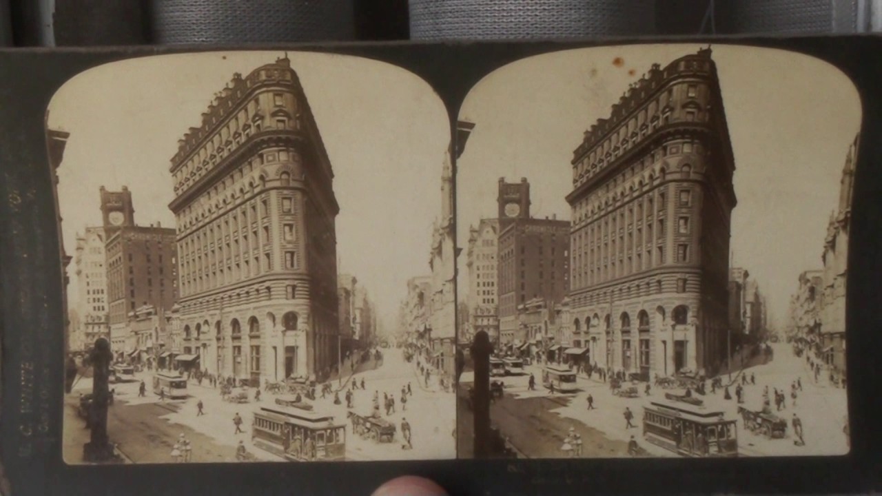 Market and Post streets San Francisco USA H.C. White Co.