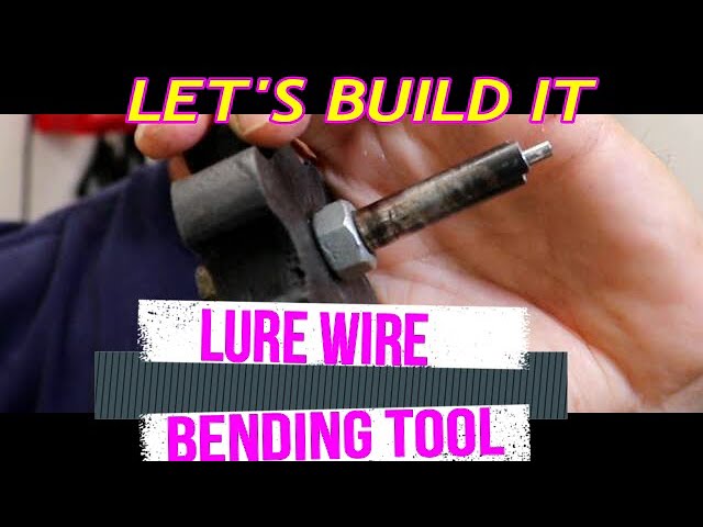 lure wire bending tool