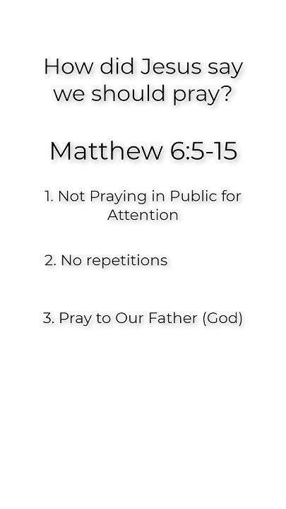 How Did Jesus Say We Should Pray bible jesus christianity just-jesus-why-does-jesus-say-we-should-pray-by-rev-gary-schaar-youtube