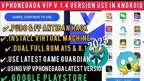 Game Guardian Latest Version Use In Vphonegaga Without Root Full Tutorial || 2025