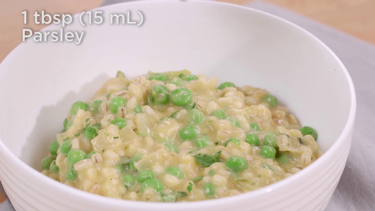 Creamy Barley Risotto