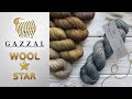 НОВИНКА ⭐ GAZZAL WOOL STAR ⭐ 100% Superwash Merino Fine Wool. Обзор пряжи