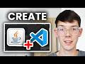 How To Create Java Project In Visual Studio Code - VS Code