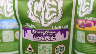 Grape Cream Cake By Mainly Exotics STRAIN REVIEW