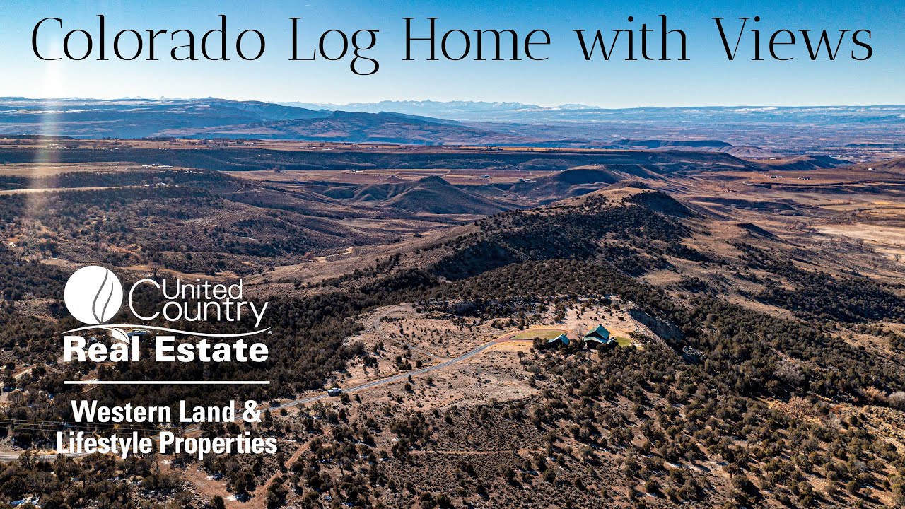 !!!SOLD!!! Colorado Log Home with Stunning Views For Sale