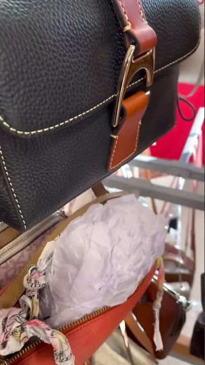 Dooney & Bourke Saffiano Leather Flap Crossbody Bag - QVC.com in 2023