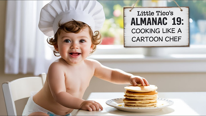 Almanak Little Tico 19 Memasak Seperti Koki Kartun.