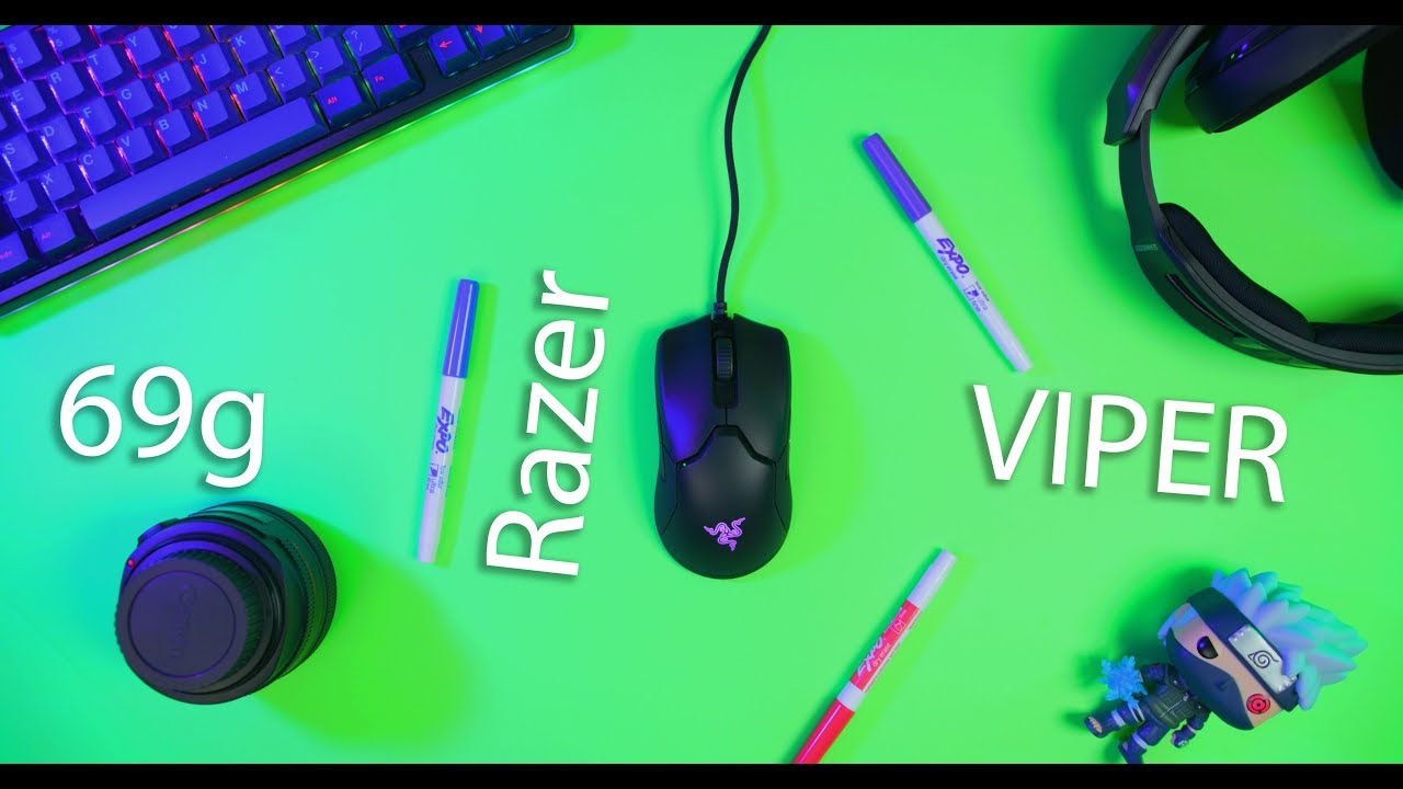 gaming logo NEW Razer Viper Review! 69g Masterpiece..
