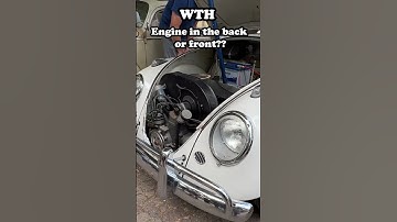 WTH!? Engine in the front or back?? One-off Herbie Movie Prop car!